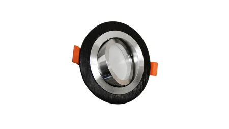 Встраиваемый светильник Duka  LDC 8062-JP-D90 BK+SL