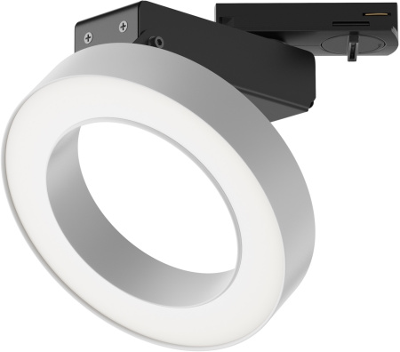 картинка Трековый светильник однофазный 220V светодиодный Rim TR044-1-12W4K-W от магазина BTSvet