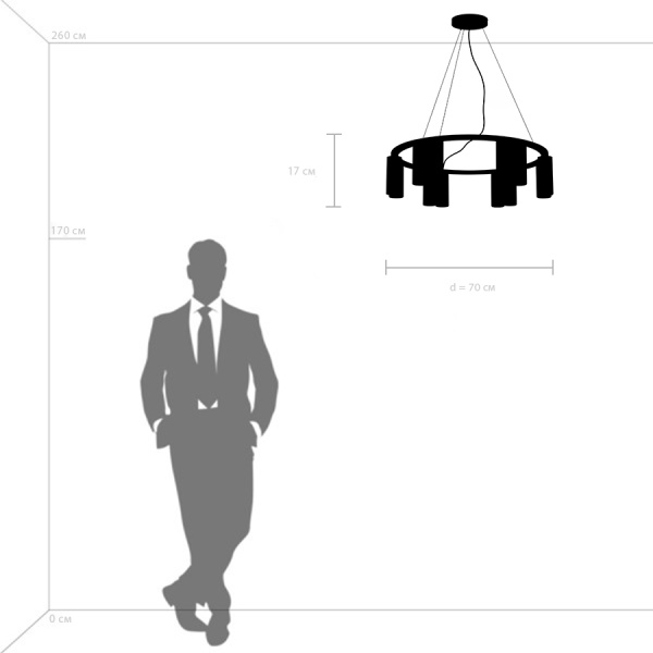 картинка Подвесная люстра Roma 718123 от магазина BTSvet