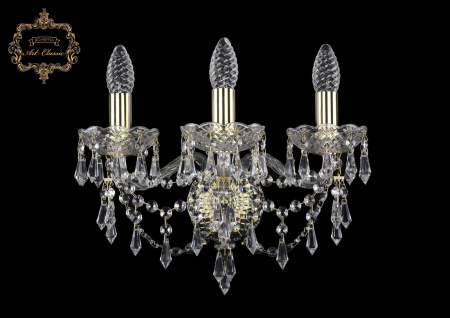 Хрустальное бра 10.23.3.141.Gd.Dr