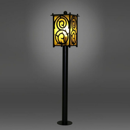 Кованый наземный уличный фонарь Lauro 280-51/bg-13