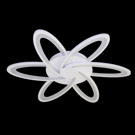 картинка Потолочная люстра светодиодная с пультом и управлением со смартфона регулировкой яркости и цветовой температуры ночной режим таймер HIGH-TECH LED LAMPS 82008 от магазина BTSvet