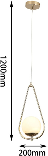 картинка Подвесной светильник Quantum 2916-1P от магазина BTSvet