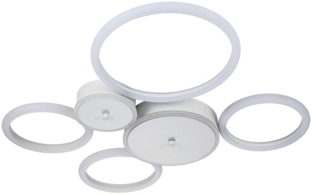 картинка Потолочная люстра Saturn 10268/6 LED*72W White от магазина BTSvet