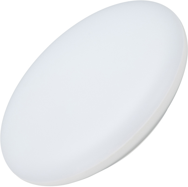 Потолочный светильник LED круглый CL-FRISBEE-DIM-R380-25W Day4000-MIX (WH, 180 deg, 230V) (Arlight, IP54 Пластик, 3 года) 030112