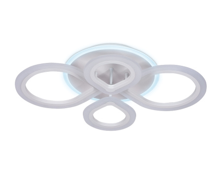 картинка Потолочная люстра светодиодная с пультом, регулировкой яркости, цветовой температуры и ночным режимом Acrylica FA520 от магазина BTSvet