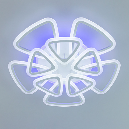 картинка Потолочная люстра светодиодная с управлением голосом и смартфоном с пультом регулировкой цветовой температуры и яркости Мальта Смарт CL234A290E RGB от магазина BTSvet