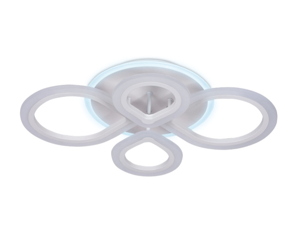 картинка Потолочная люстра светодиодная с пультом, регулировкой яркости, цветовой температуры и ночным режимом Acrylica FA520 от магазина BTSvet