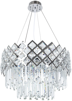 Подвесная люстра хрустальная Wezen A1006SP-10CC