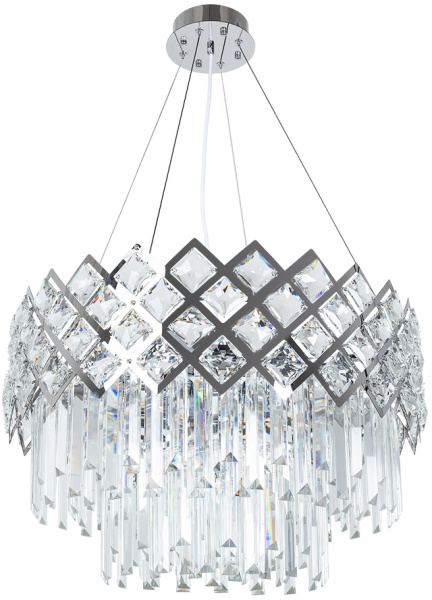 Подвесная люстра хрустальная Wezen A1006SP-10CC