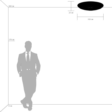 картинка Хрустальный потолочный светильник MONILE 704214 от магазина BTSvet
