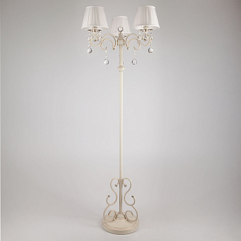 Торшер 12075/3F белый Strotskis