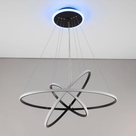 картинка Умная подвесная люстра Венге Неон Смарт CL731A095E от магазина BTSvet