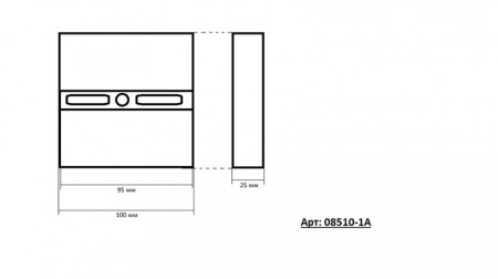 картинка Подвесной светодиодный светильник Аква 08510-1A(4000К) от магазина BTSvet