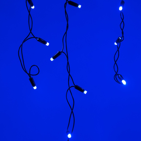 картинка Светодиодная гирлянда ARD-EDGE-CLASSIC-2400x600-BLACK-88LED-STD BLUE (230V, 6W) (Ardecoled, IP65) 026009 от магазина BTSvet
