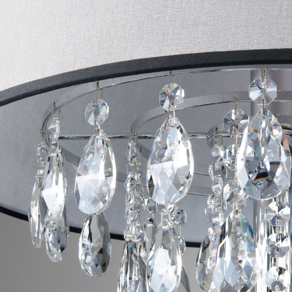 картинка Торшер Opera 01037/1 хром/прозрачный хрусталь Strotskis от магазина BTSvet