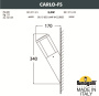 картинка Настенный светильник Carlo-Fs DR1.571.000.WXU1L от магазина BTSvet