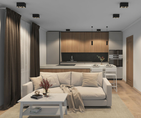 картинка Накладной светильник светодиодный DK3030 DK3035-BK от магазина BTSvet