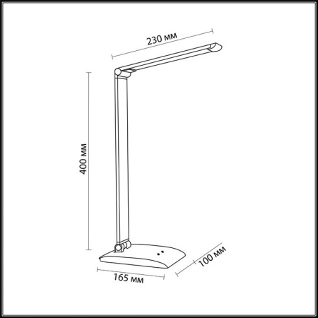 картинка Офисная настольная лампа Reiko 3758/7TL от магазина BTSvet