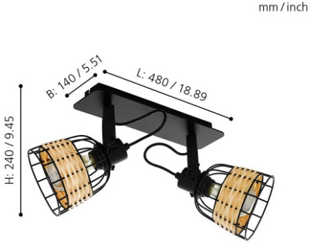 картинка Спот Anwick 1 43325 от магазина BTSvet