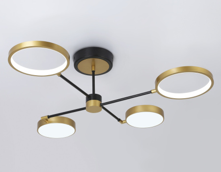 картинка Потолочная светодиодная люстра с пультом COMFORT FL5153 от магазина BTSvet