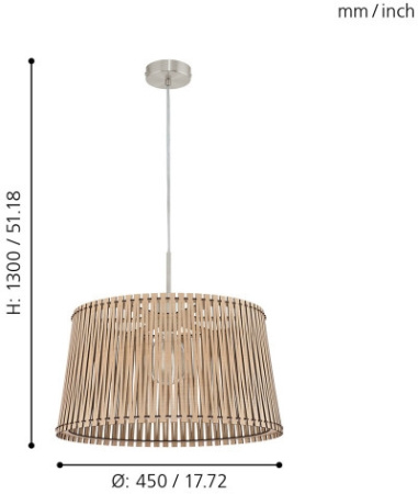 картинка Подвесной светильник Sendero 96193 от магазина BTSvet