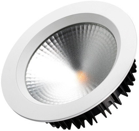 Светодиодный Светильник встраиваемый LED LTD-187WH-FROST-21W Day White 110deg (Arlight, IP44 Металл, 3 года) 021496