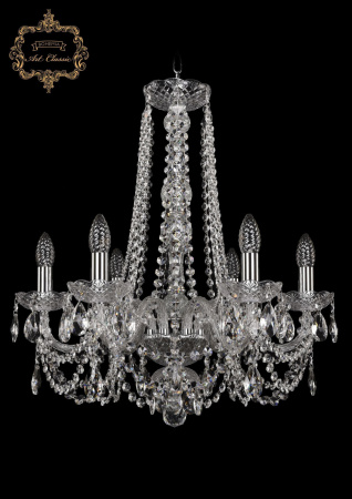 Хрустальная подвесная люстра 11.11.6.195.h-63.Cr.Sp