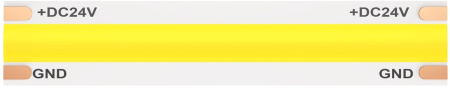 Светодиодная лента 24В COB 12Вт/м 4000K 5м IP20 арт.10183