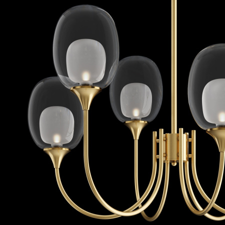 картинка Люстра потолочная на штанге Aura MOD016PL-06BS от магазина BTSvet