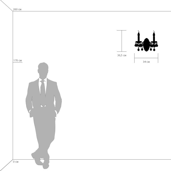 картинка Бра Classic 700624 от магазина BTSvet