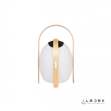 картинка Интерьерная настольная лампа светодиодная с пультом Bluetooth-динамиком и ночным режимом управление смартфоном RGB Giggle OVS1100-CH WH от магазина BTSvet