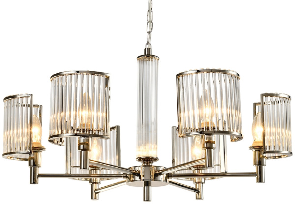 Подвесная люстра хрустальная 12506/C