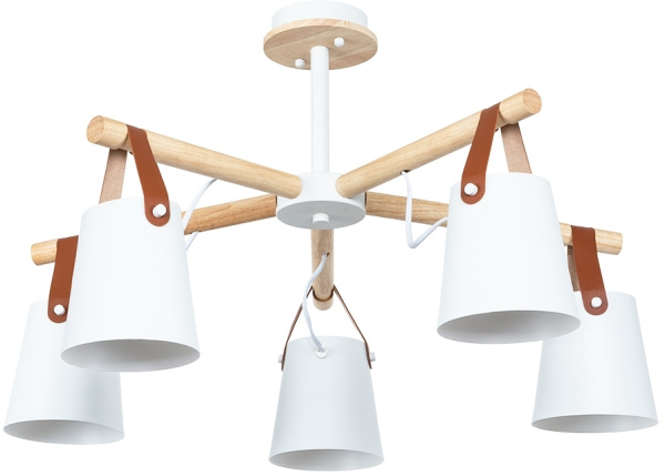 Потолочная люстра на штанге Thomas A7032PL-5WH