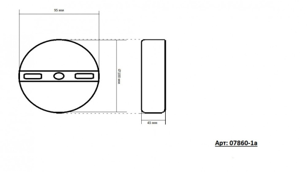 картинка Подвесной светильник светодиодный Асмер 07860-1a от магазина BTSvet