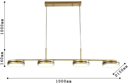 картинка Подвесной светильник Disco 4043-4P от магазина BTSvet