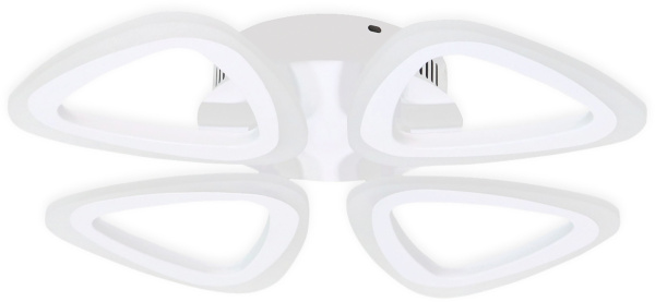 картинка Потолочная люстра светодиодная с пультом регулировкой цветовой температуры и яркости Acrylica FA4482 от магазина BTSvet