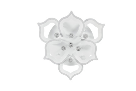 картинка Потолочная люстра светодиодная с пультом и управлением смартфоном регулировкой цветовой температуры и яркости ночным режимом и таймером HIGH-TECH LED LAMPS 82028 от магазина BTSvet