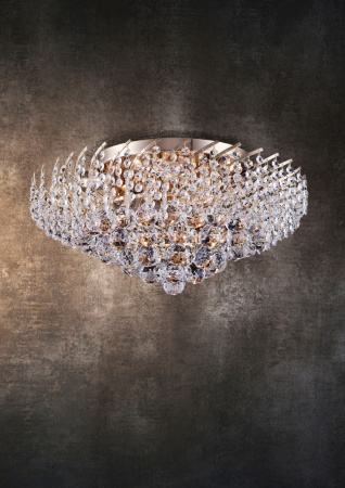 картинка Хрустальная люстра Diamant 10 DIA120-09-G от магазина BTSvet