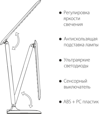 картинка Настольная лампа светильник Alcor TL90200 от магазина BTSvet