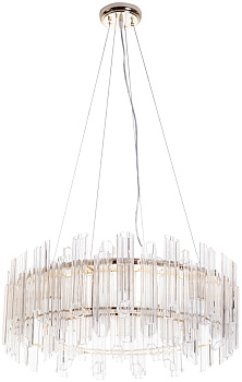 Подвесная люстра хрустальная Jastin A2848SP-8GO