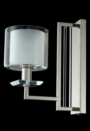 картинка Бра NICOLAS AP1 NICKEL/WHITE от магазина BTSvet