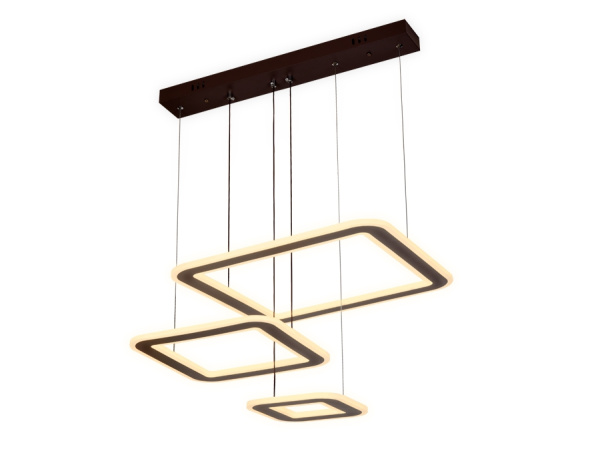 картинка Подвесной светильник светодиодный с пультом регулировкой яркости и цветовой температуры ночным режимом Acrylica Original FA433 от магазина BTSvet