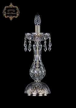 Хрустальная настольная лампа 12.23.1-34.Br.Dr