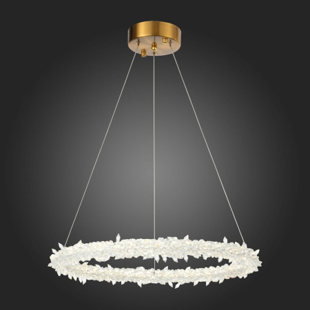 картинка Подвесная люстра хрустальная светодиодная с пультом и регулировкой цветовой температуры Lucchero SL6105.203.01 от магазина BTSvet