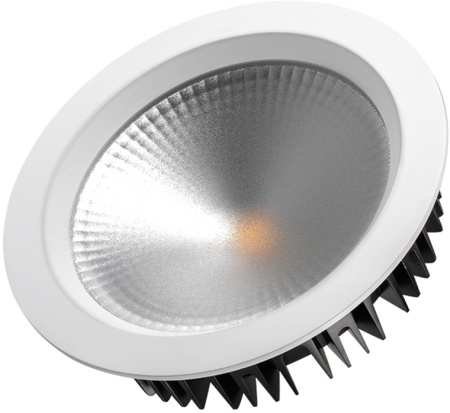 Светодиодный Светильник встраиваемый LED LTD-220WH-FROST-30W Warm White 110deg (Arlight, IP44 Металл, 3 года) 021070