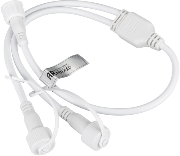 Коннектор питания ARD-CLASSIC-SYNC-RGB White (230V, 2 ports) (Ardecoled, Закрытый) 031803