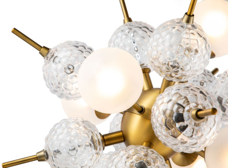 картинка Интерьерная настольная лампа светодиодная Rockfeller 100T-5 matt bronze от магазина BTSvet