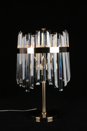 картинка Интерьерная настольная лампа хрустальная с выключателем Melisa APL.747.04.01 от магазина BTSvet