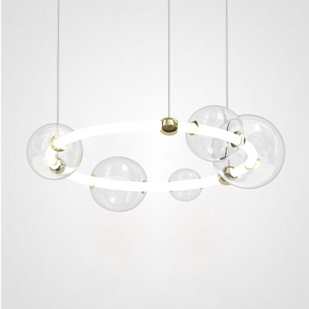 Подвесная люстра светодиодная sessa-ring01